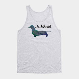 Dachshund Tank Top